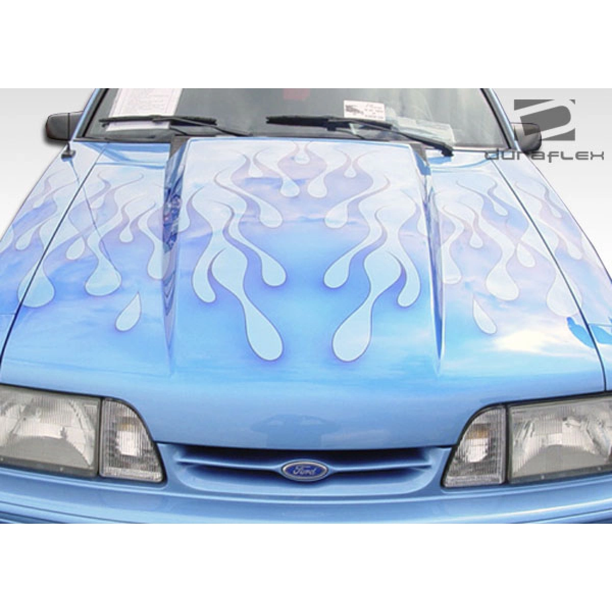 Modify your Ford Mustang 1987 with our Exterior/Hoods - 10