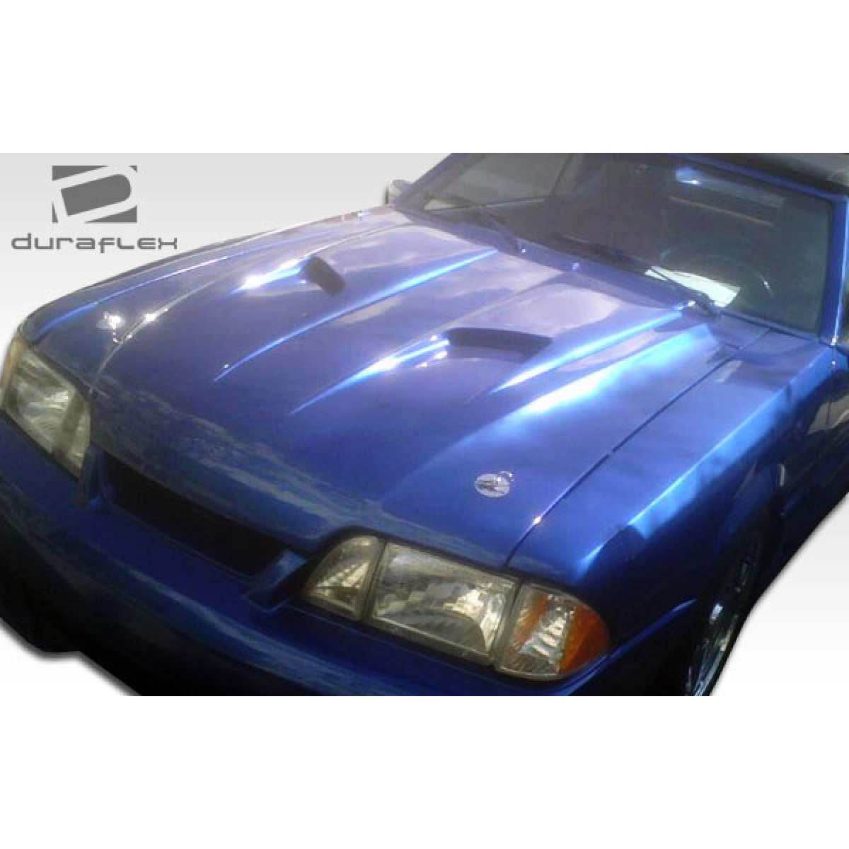 Modify your Ford Mustang 1987 with our Exterior/Hoods - 8