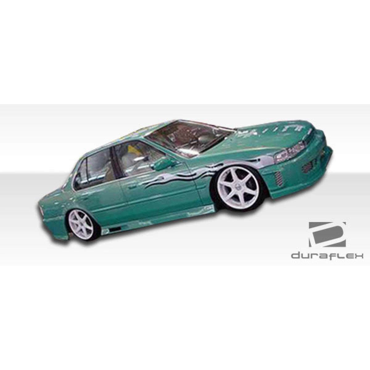 Modify your Honda Accord 1990 with our Exterior/Side Skirts - 7