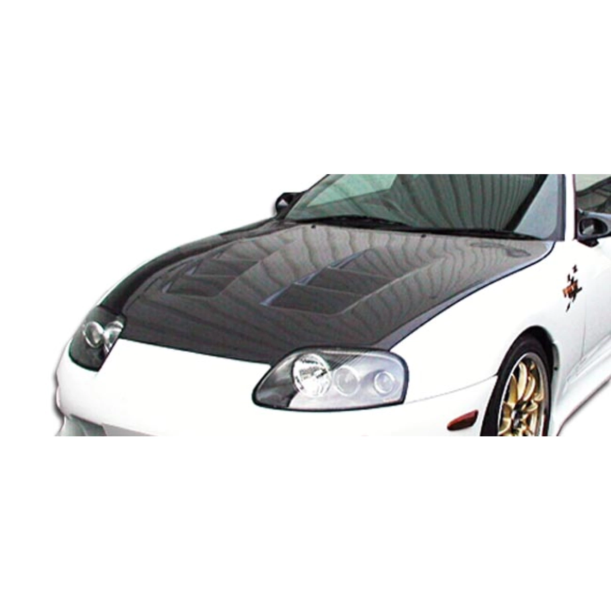 Modify your Toyota Supra 1993 with our Exterior/Hoods - 1