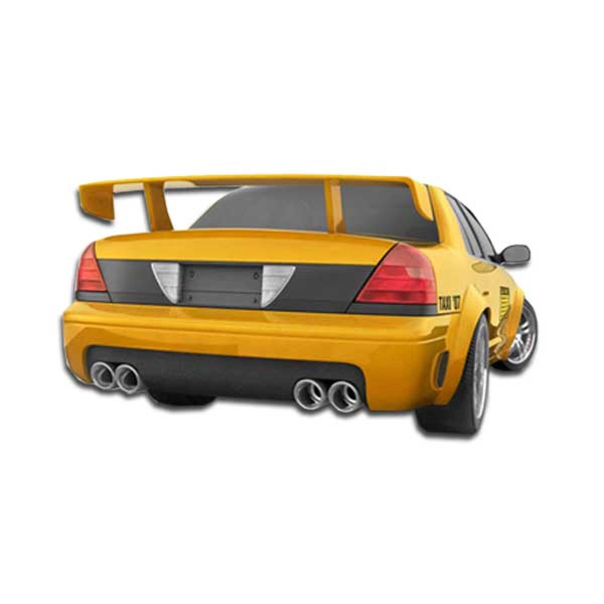 Modify your Ford Crown Victoria 1998 with our Exterior/Rear Bumpers - 6