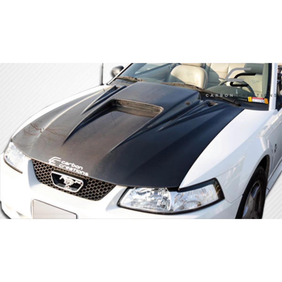 Modify your Ford Mustang 1999 with our Exterior/Hoods - 9