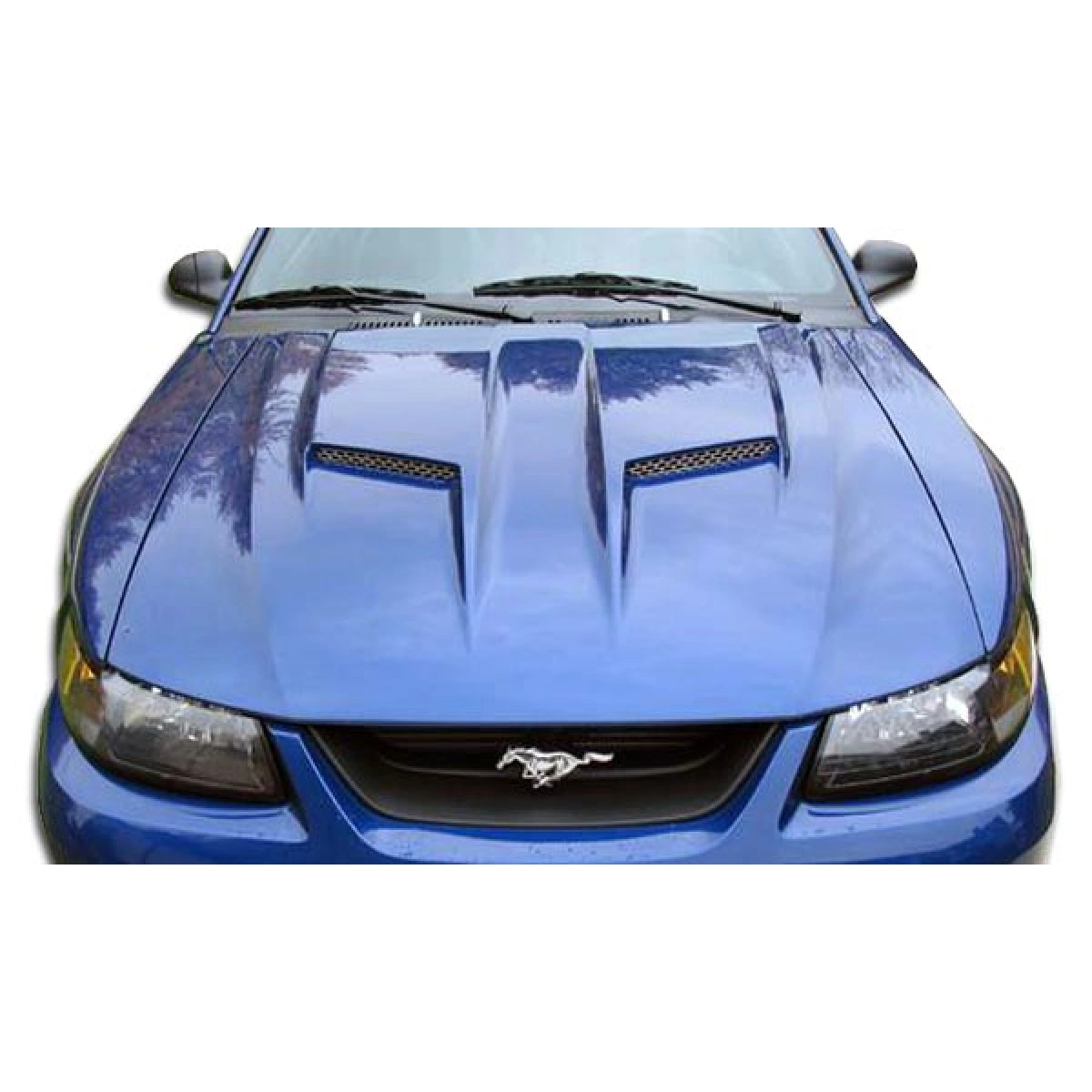 Modify your Ford Mustang 1999 with our Exterior/Hoods - 9