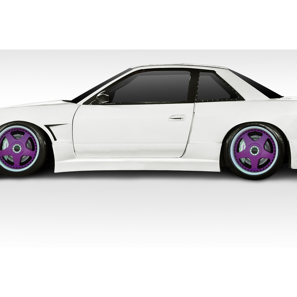 Modify your Nissan 240SX 1989 with our Exterior/Side Skirts - 