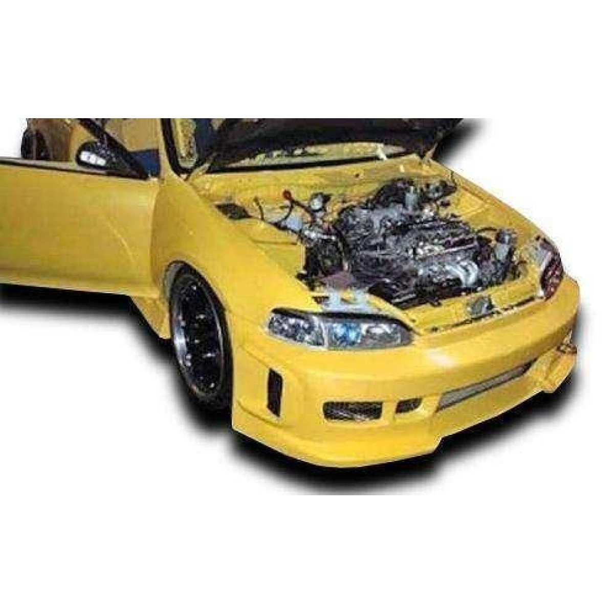 Modify your Honda Civic 1992 with our Exterior/Front Bumpers - 3