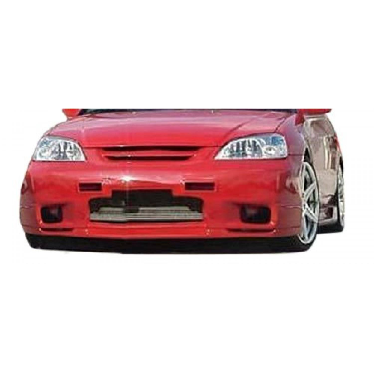 Modify your Honda Civic 2001 with our Exterior/Front Bumpers - 