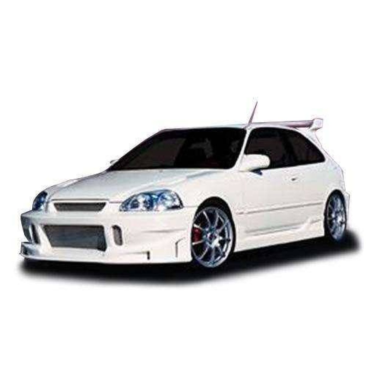 Modify your Honda Civic 1996 with our Exterior/Front Bumpers - 