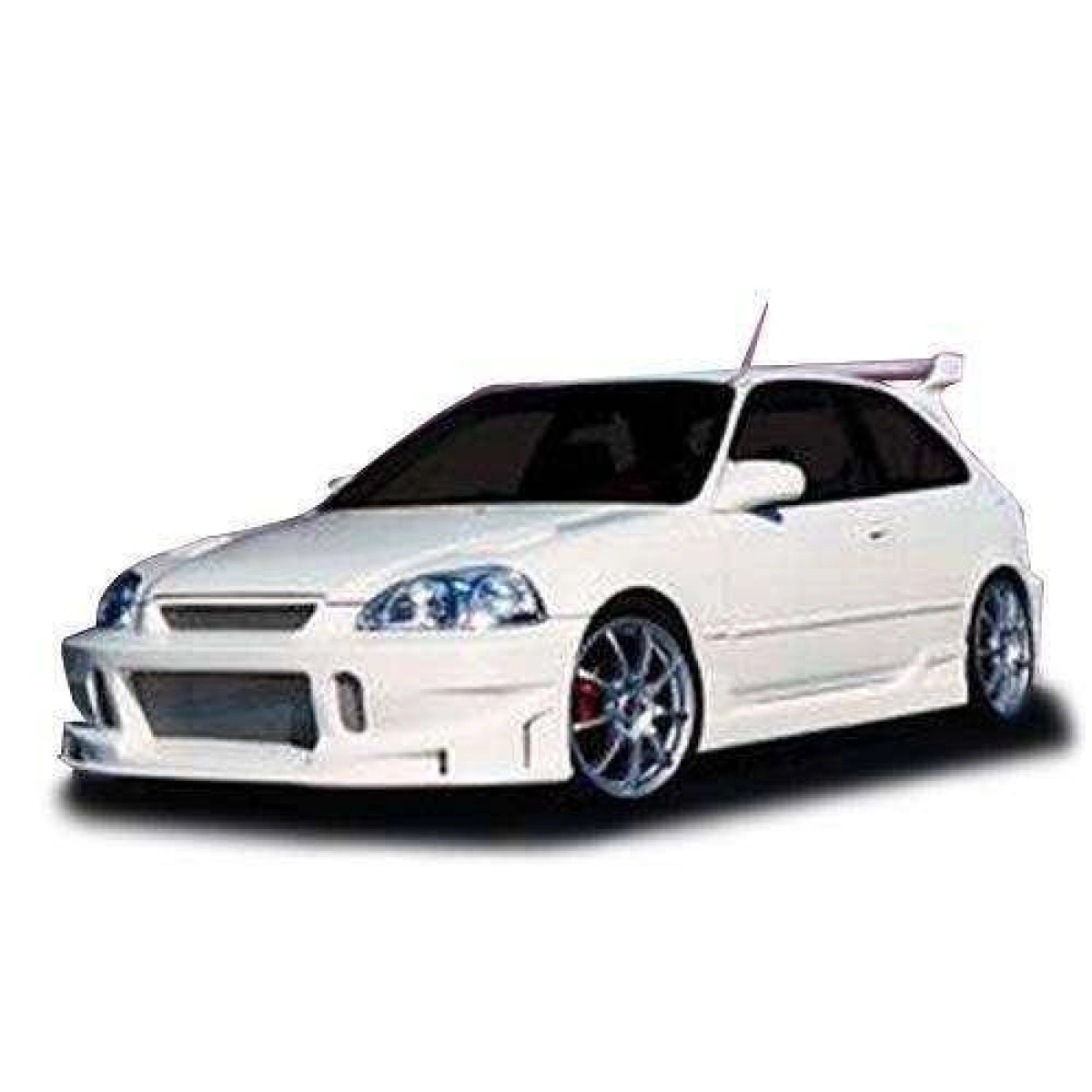 Modify your Honda Civic 1996 with our Exterior/Front Bumpers - 3