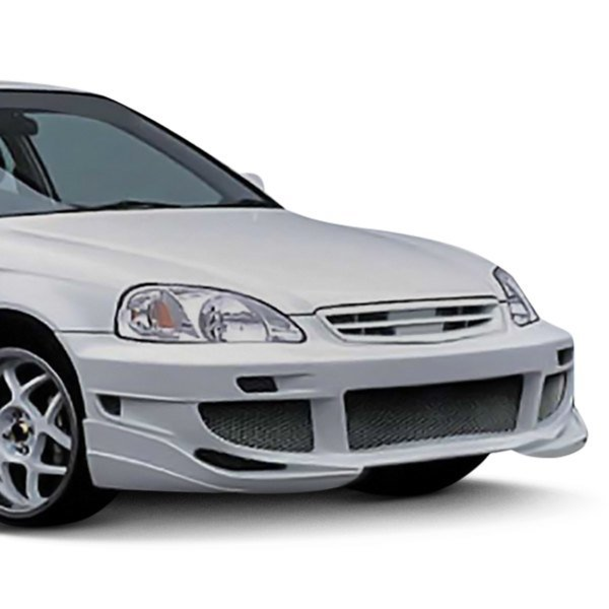 Modify your Honda Civic 1988 with our Exterior/Front Bumpers -