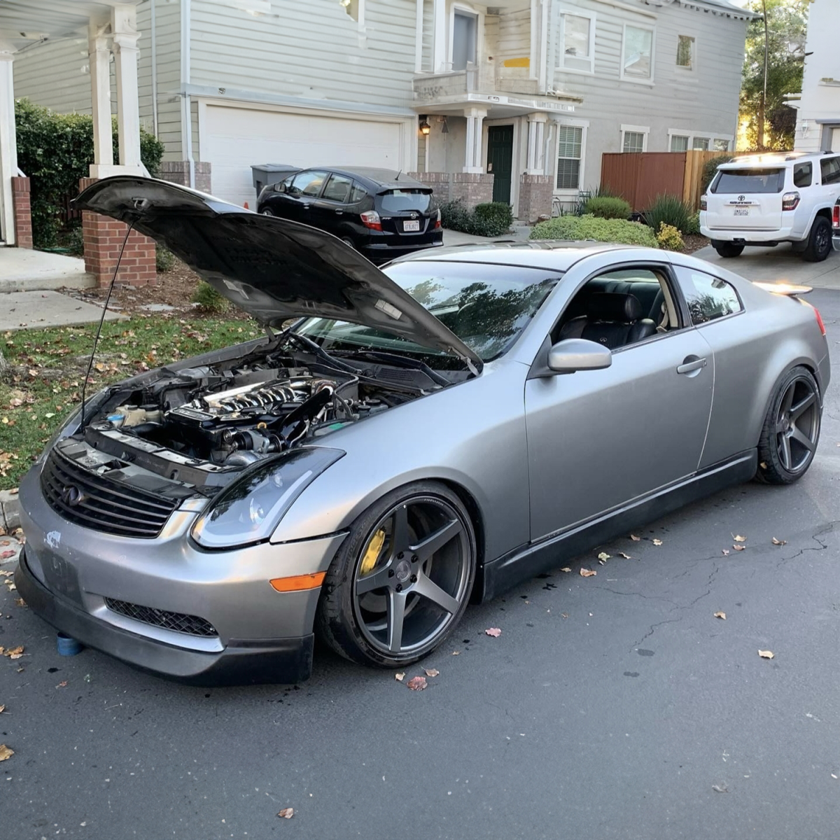 Modify your Infiniti G35 2003 with our Exterior/Front Lips -