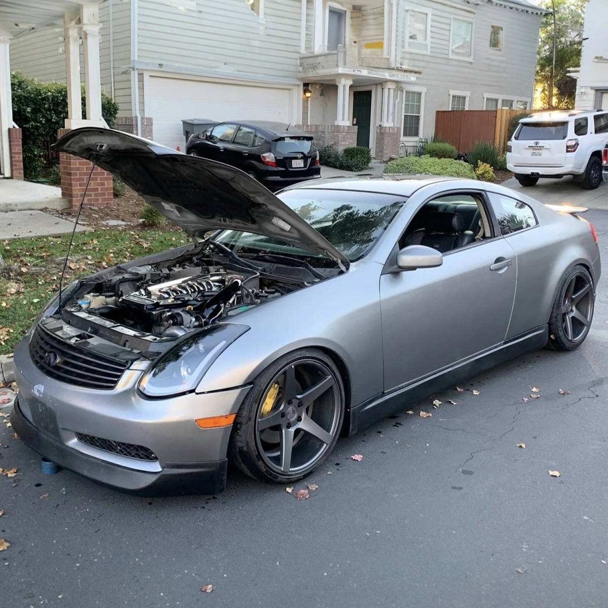 Modify your Infiniti G35 2003 with our Exterior/Front Lips - 3