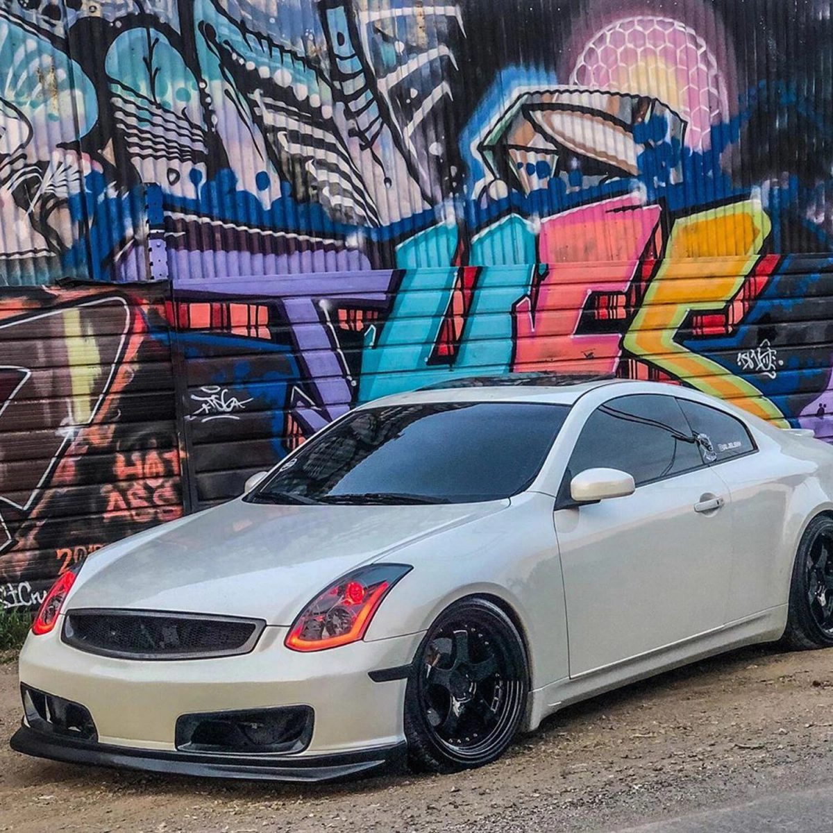 Modify your Infiniti G35 2003 with our Exterior/Front Lips - 5