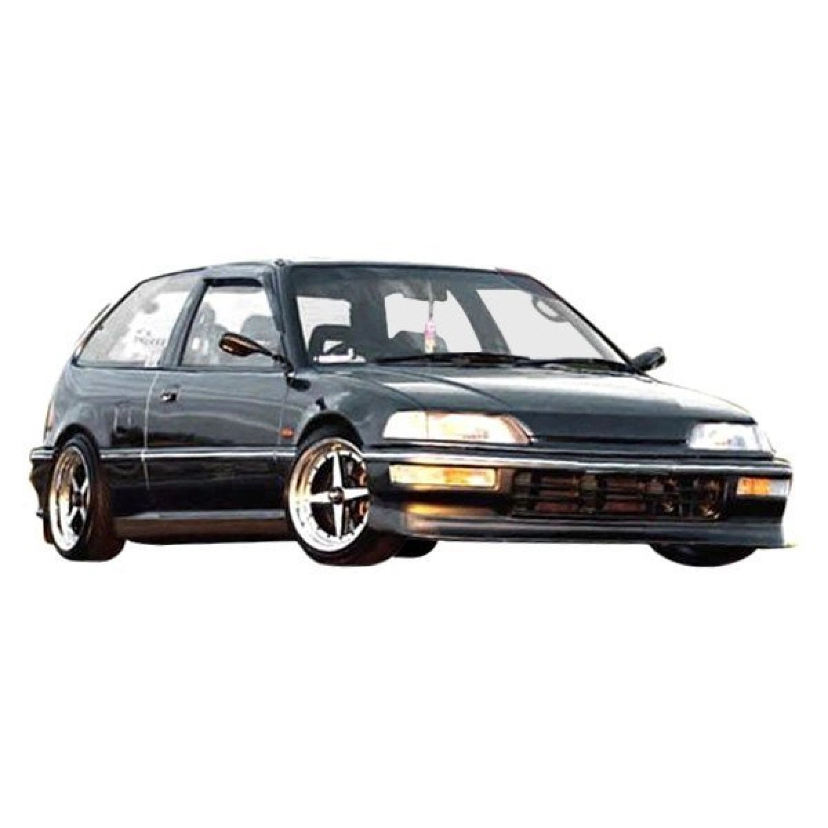 Modify your Honda Civic 1988 with our Exterior/Front Lips - 1