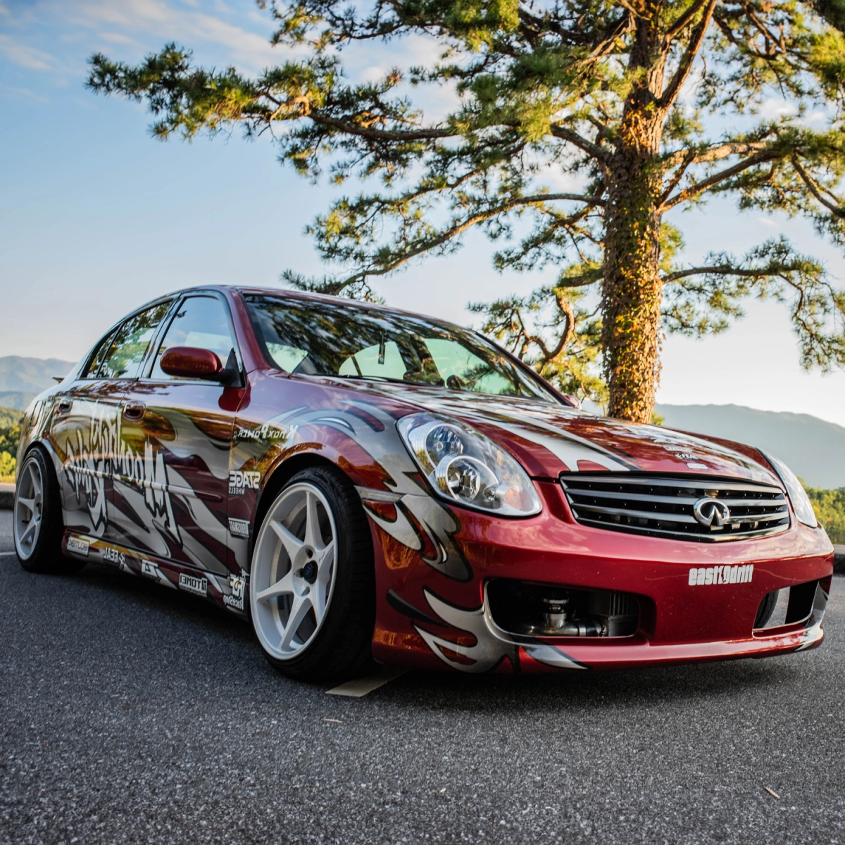 Modify your Infiniti G35 2003 with our Exterior/Front Bumpers - 1