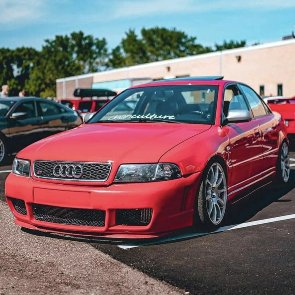 Modify your Audi A4 1996 with our Exterior/Front Bumpers - 2