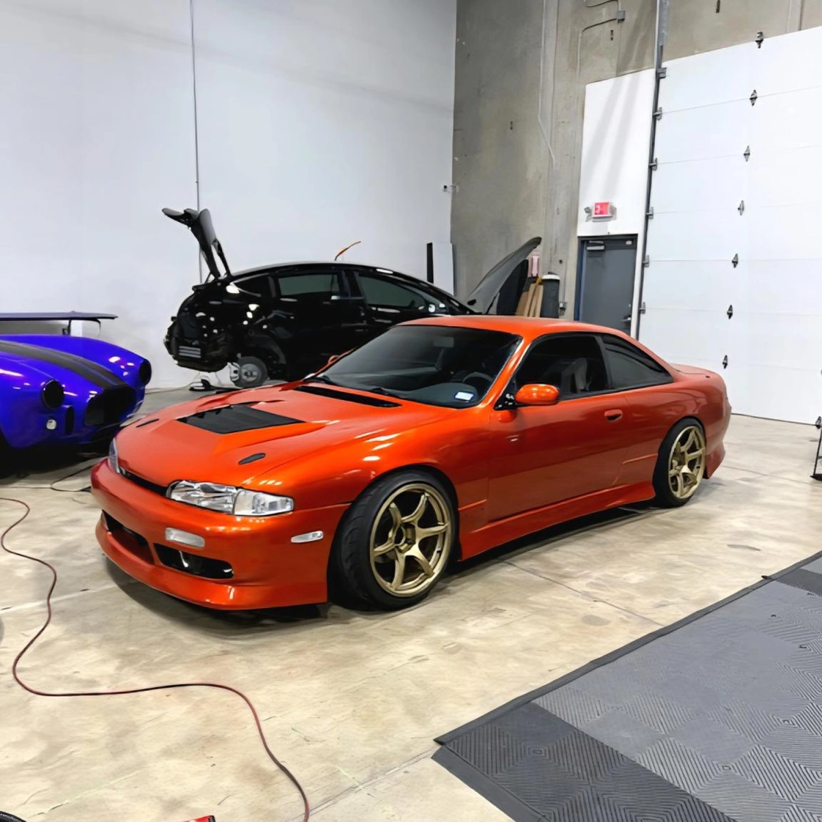 Modify your Nissan 240SX 1995 with our Exterior/Front Bumpers - 9