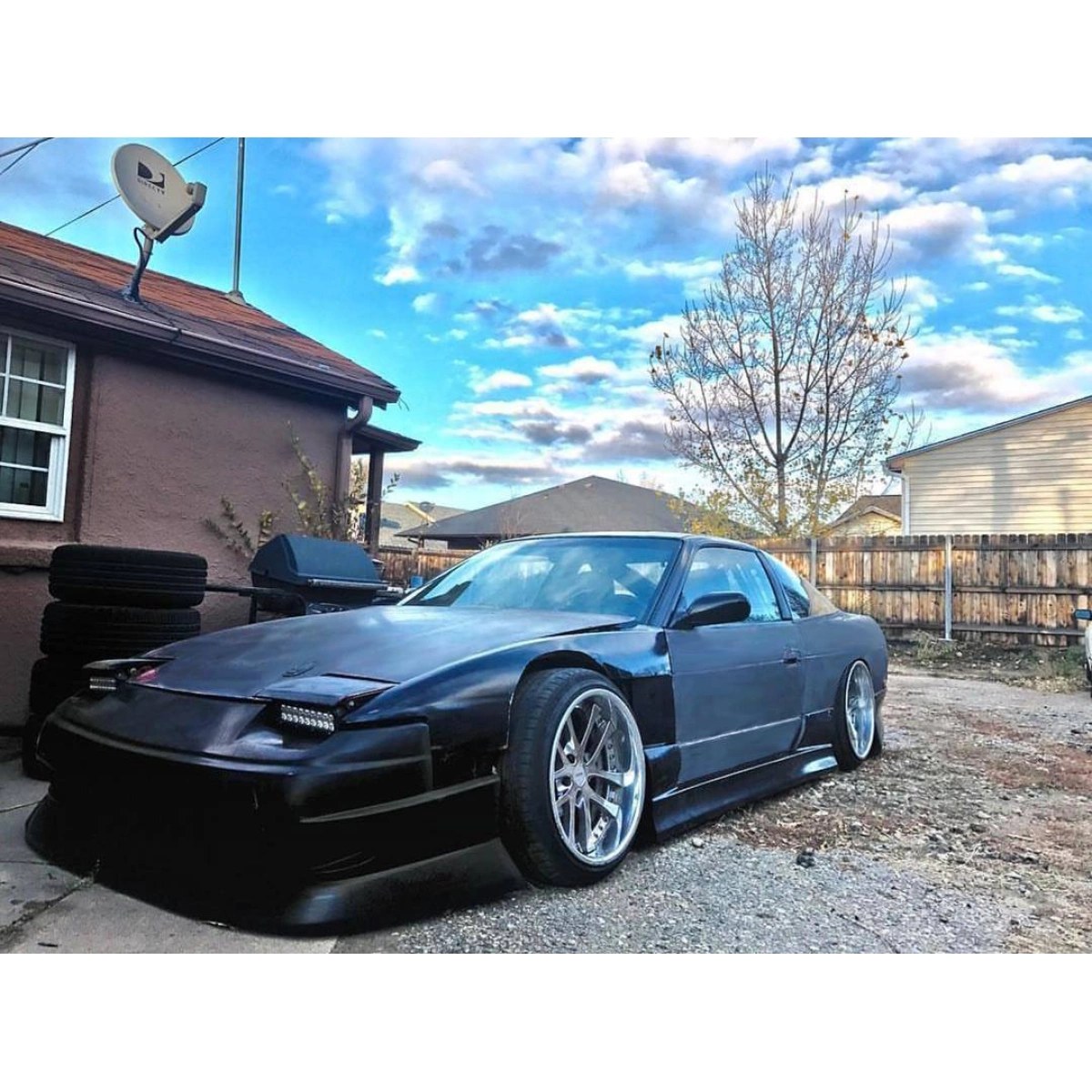 Modify your Nissan 240SX 1989 with our Exterior/Complete Body Kits - 1