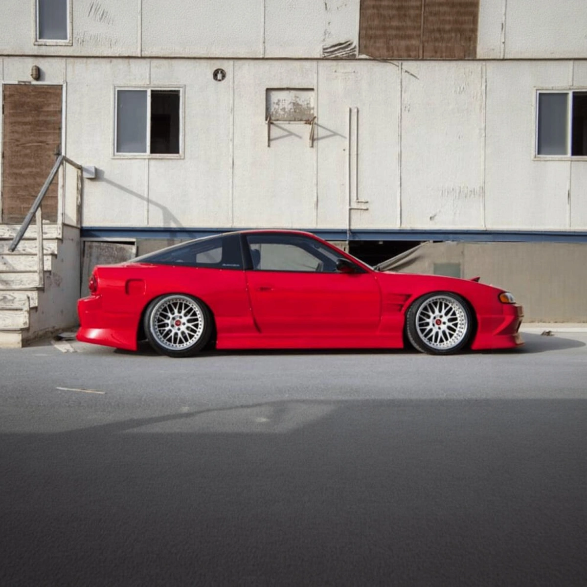 Modify your Nissan 240SX 1989 with our Exterior/Rear Bumpers - 8