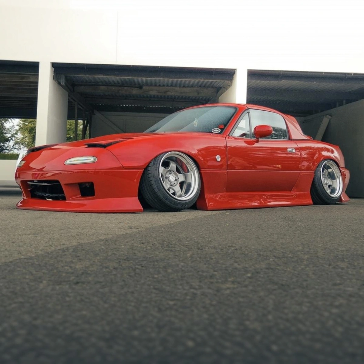 Modify your Mazda Miata 1990 with our Exterior/Front Bumpers - 9
