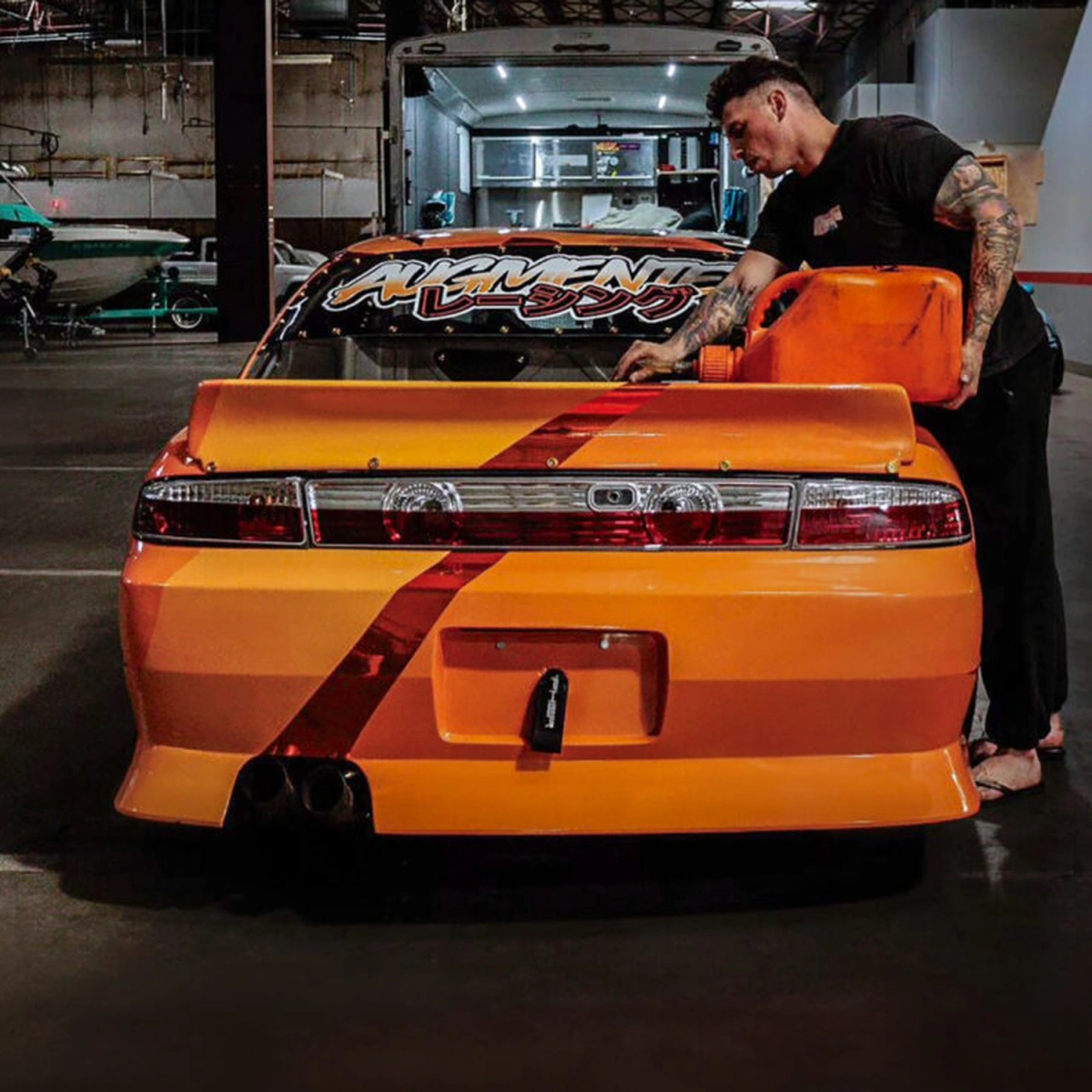 Modify your Nissan 240SX 1995 with our Exterior/Rear Bumpers - 8