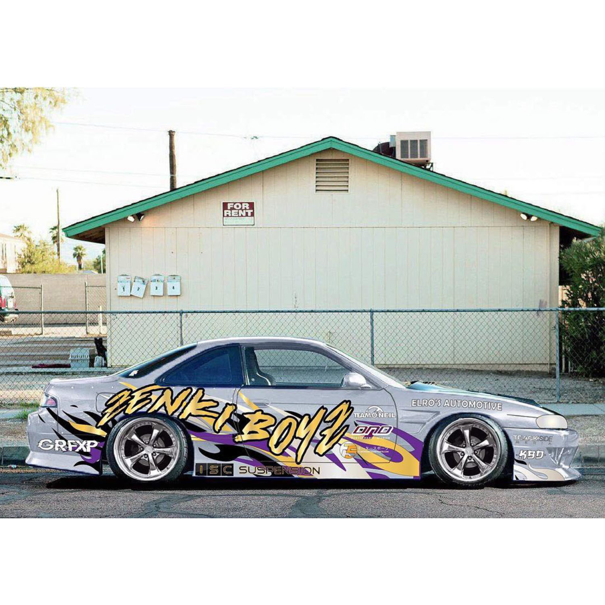 Modify your Nissan 240SX 1995 with our Exterior/Side Skirts - 