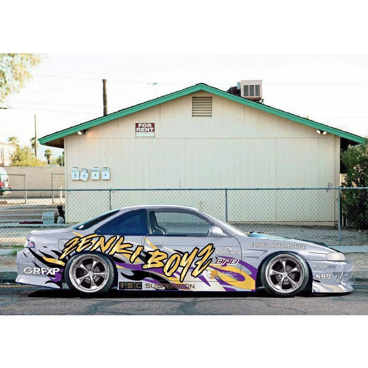 Modify your Nissan 240SX 1995 with our Exterior/Complete Body Kits - 11