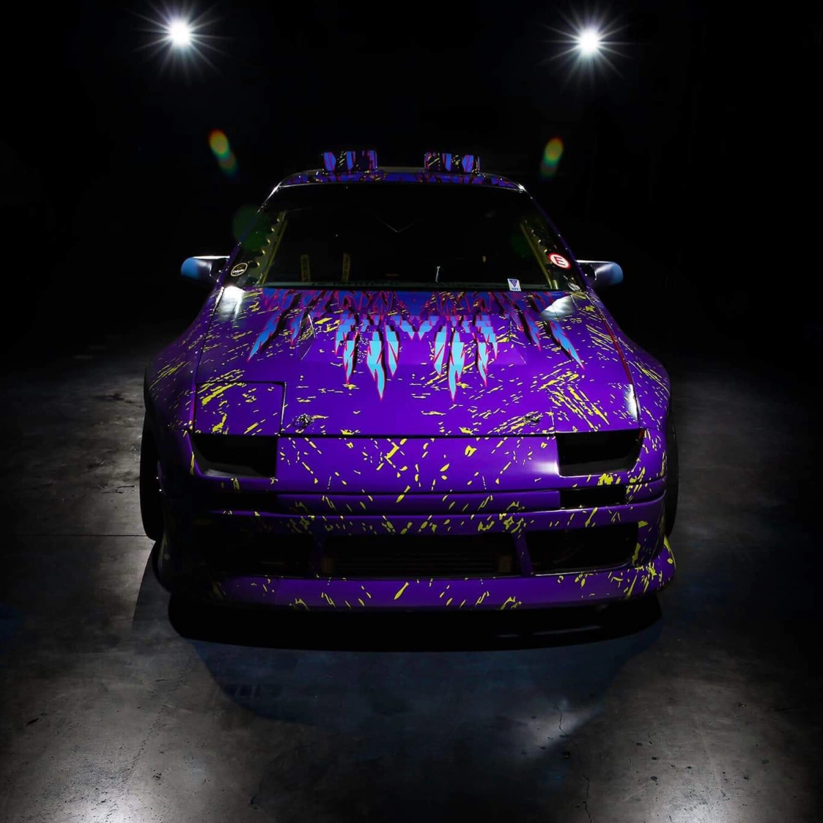 Modify your Mazda RX-7 1986 with our Exterior/Front Bumpers - 4