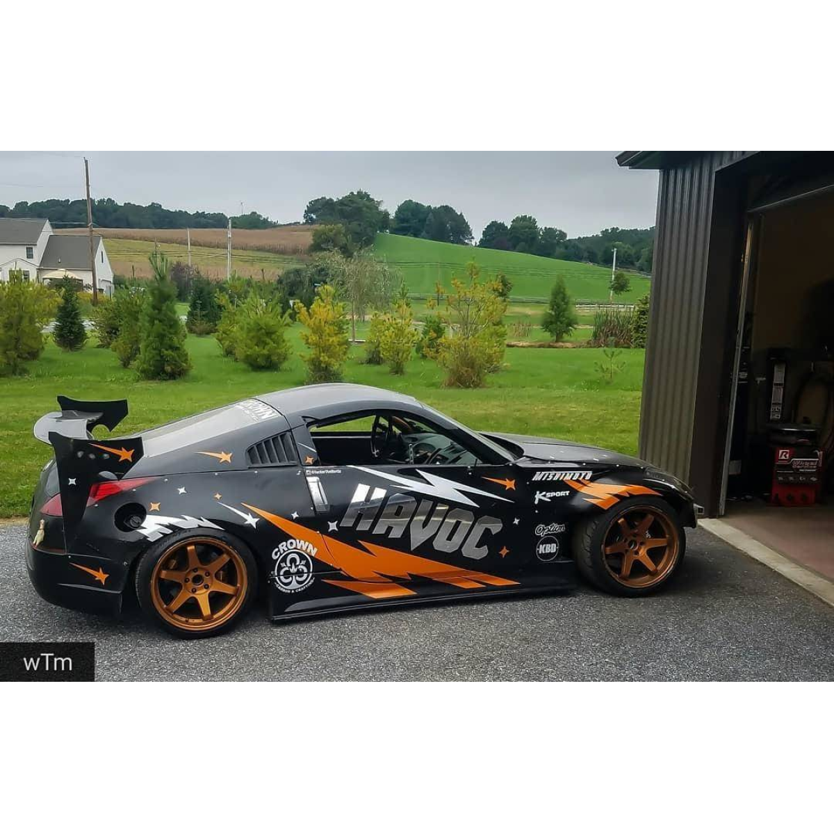 Modify your Nissan 350Z 2003 with our Exterior/Scoops - 