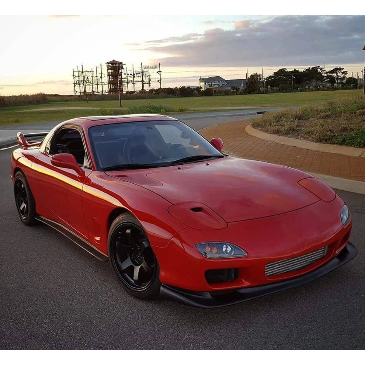 Modify your Mazda RX-7 1993 with our Exterior/Front Lips - 7