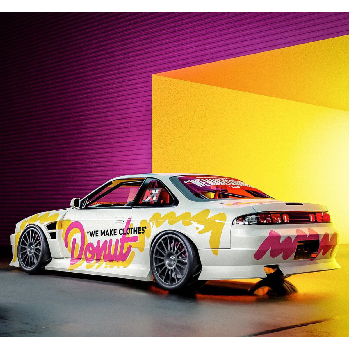 Modify your Nissan 240SX 1995 with our Exterior/Side Skirts - 