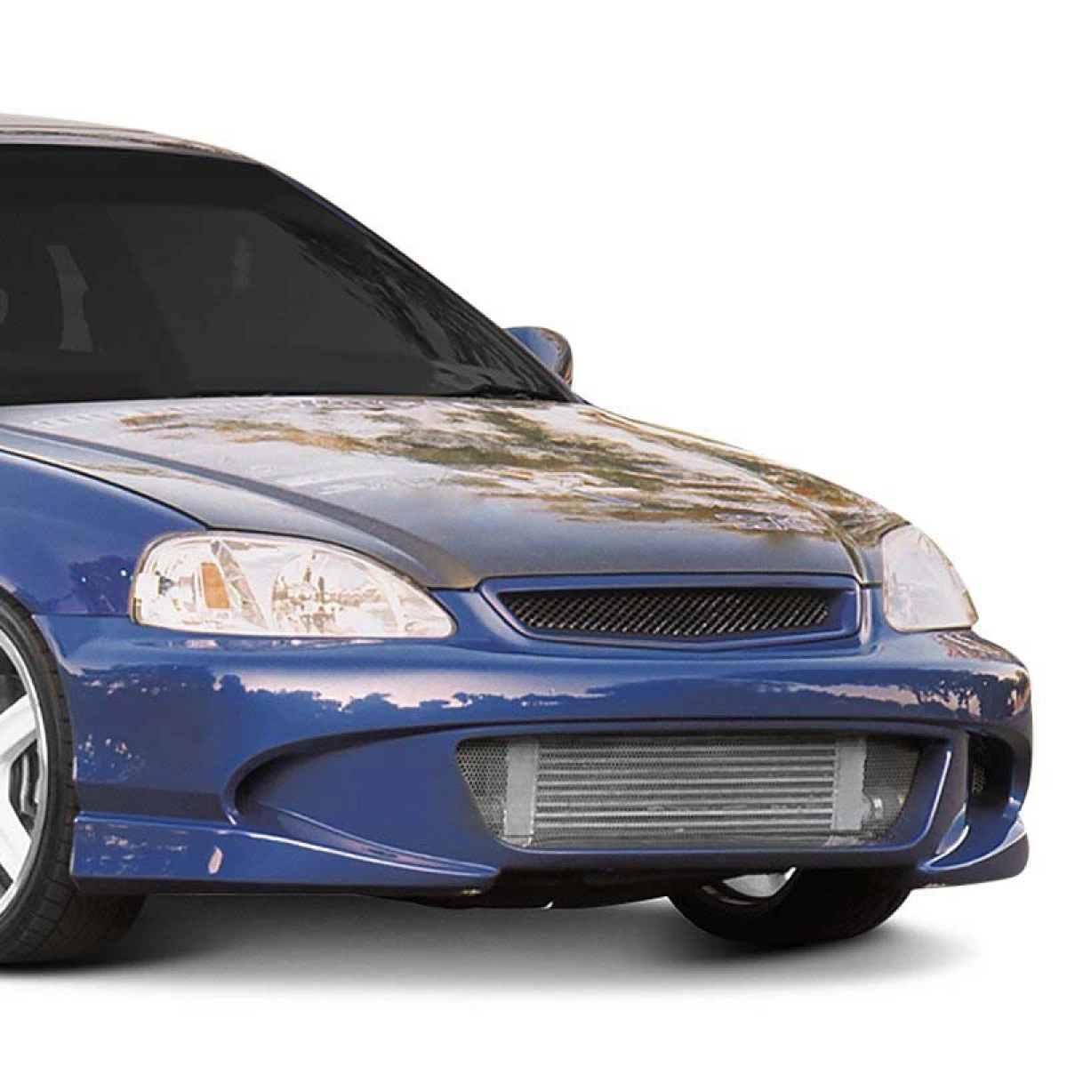 Modify your Honda Civic 1996 with our Exterior/Front Bumpers - 1