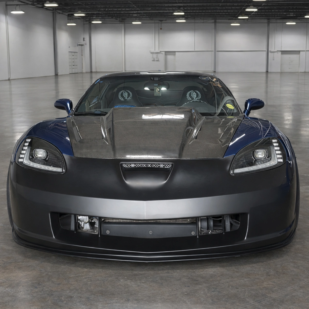 Modify your Chevrolet Corvette 2006 with our Exterior/Front Bumpers - 1