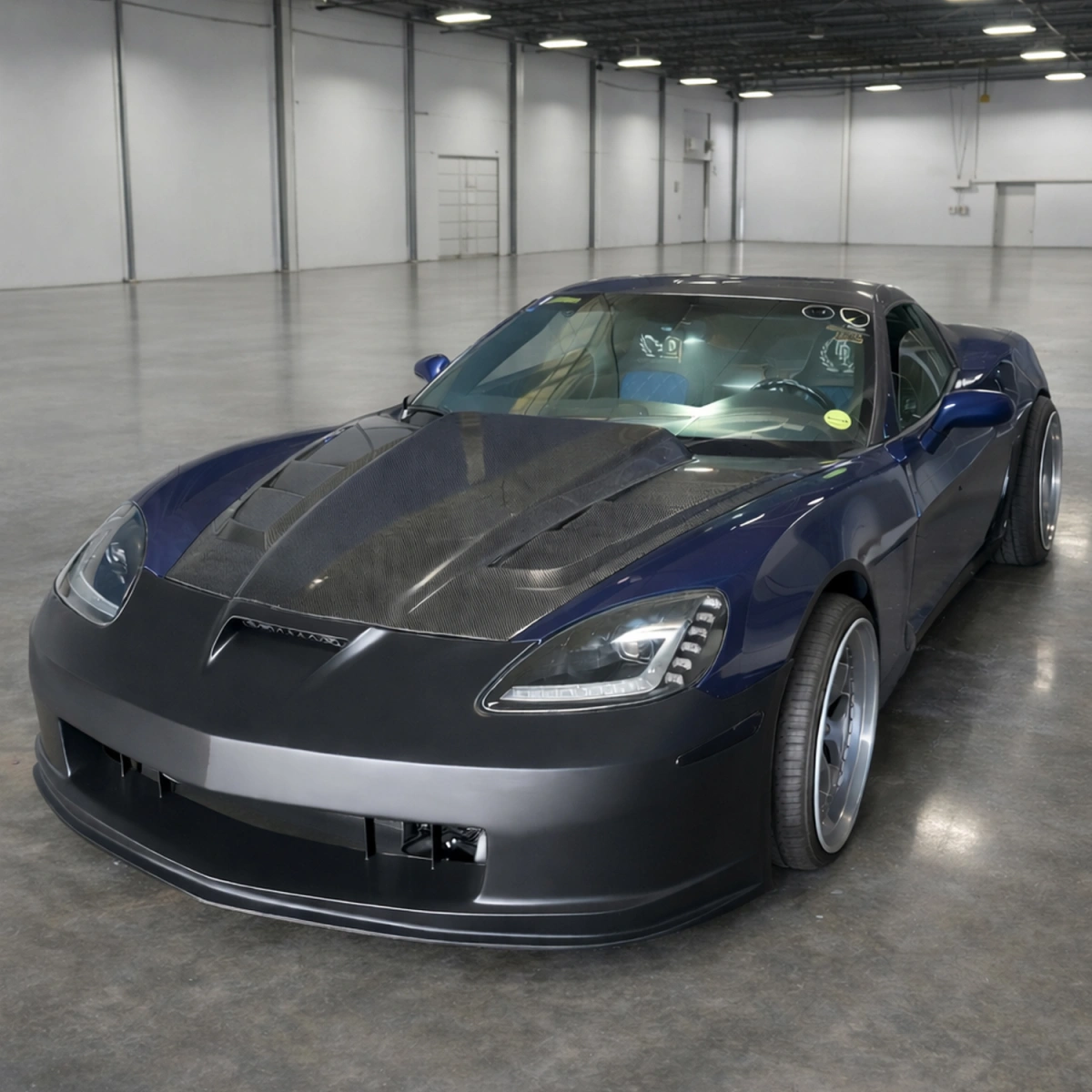 Modify your Chevrolet Corvette 2006 with our Exterior/Front Bumpers - 2