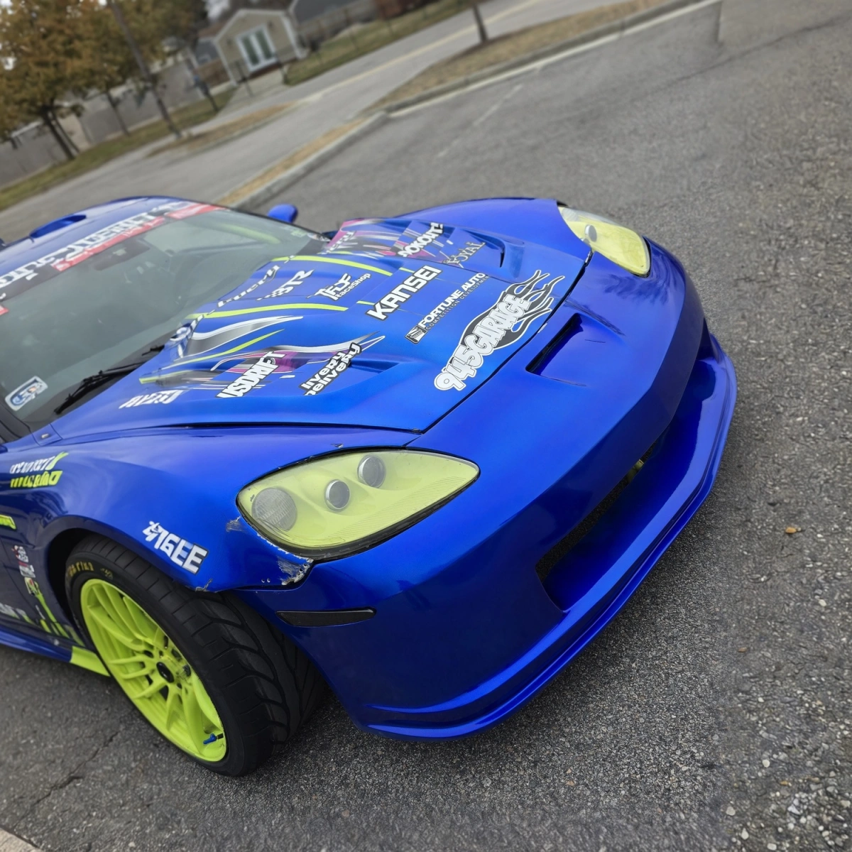 Modify your Chevrolet Corvette 2006 with our Exterior/Front Bumpers - 6