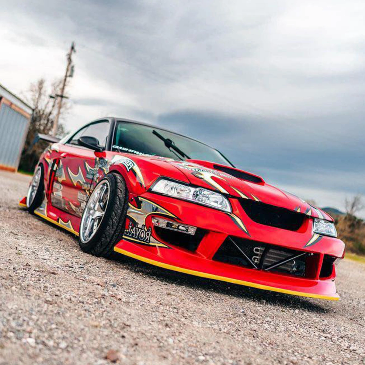 Modify your Ford Mustang 1999 with our Exterior/Front Bumpers - 6