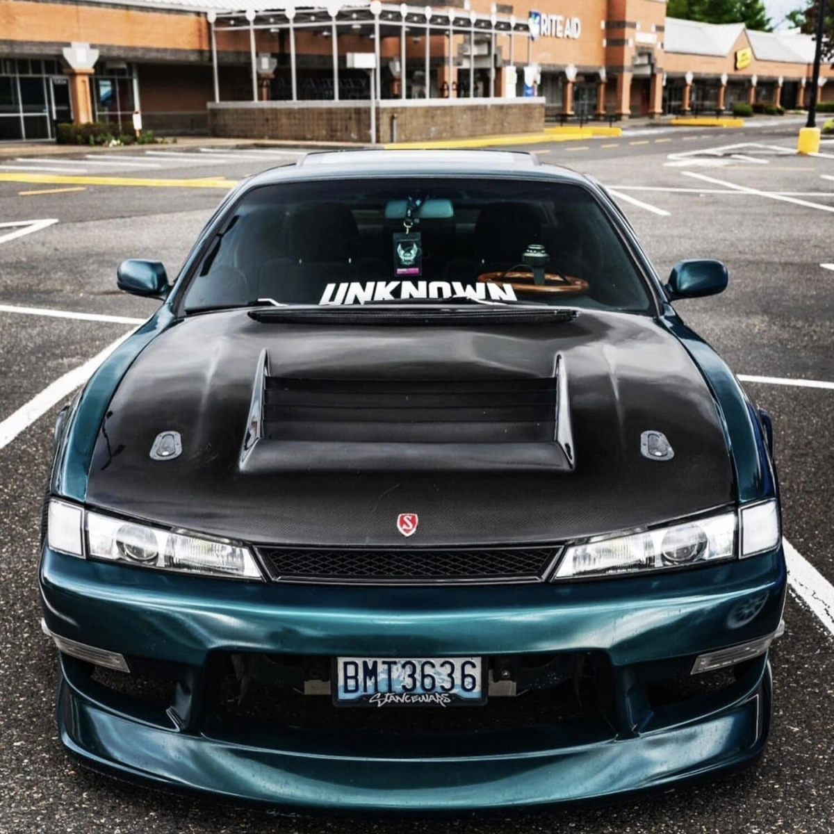 Modify your Nissan 240SX 1995 with our Exterior/Front Bumpers - 9