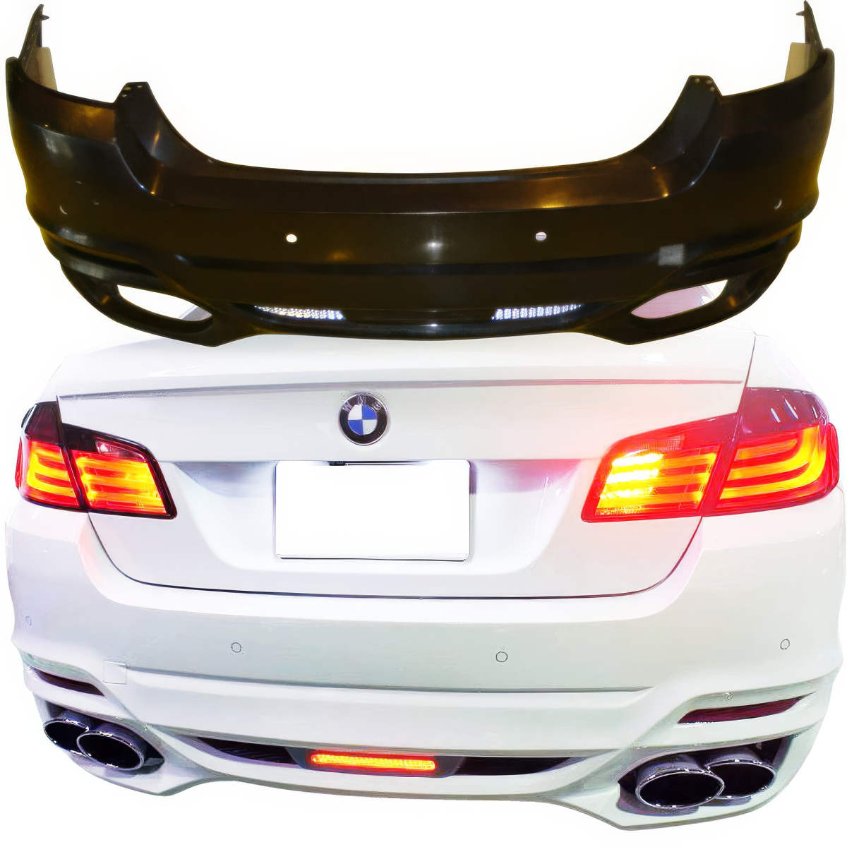 Modify your BMW 5-Series 2011 with our Exterior/Rear Bumpers or Lips - 