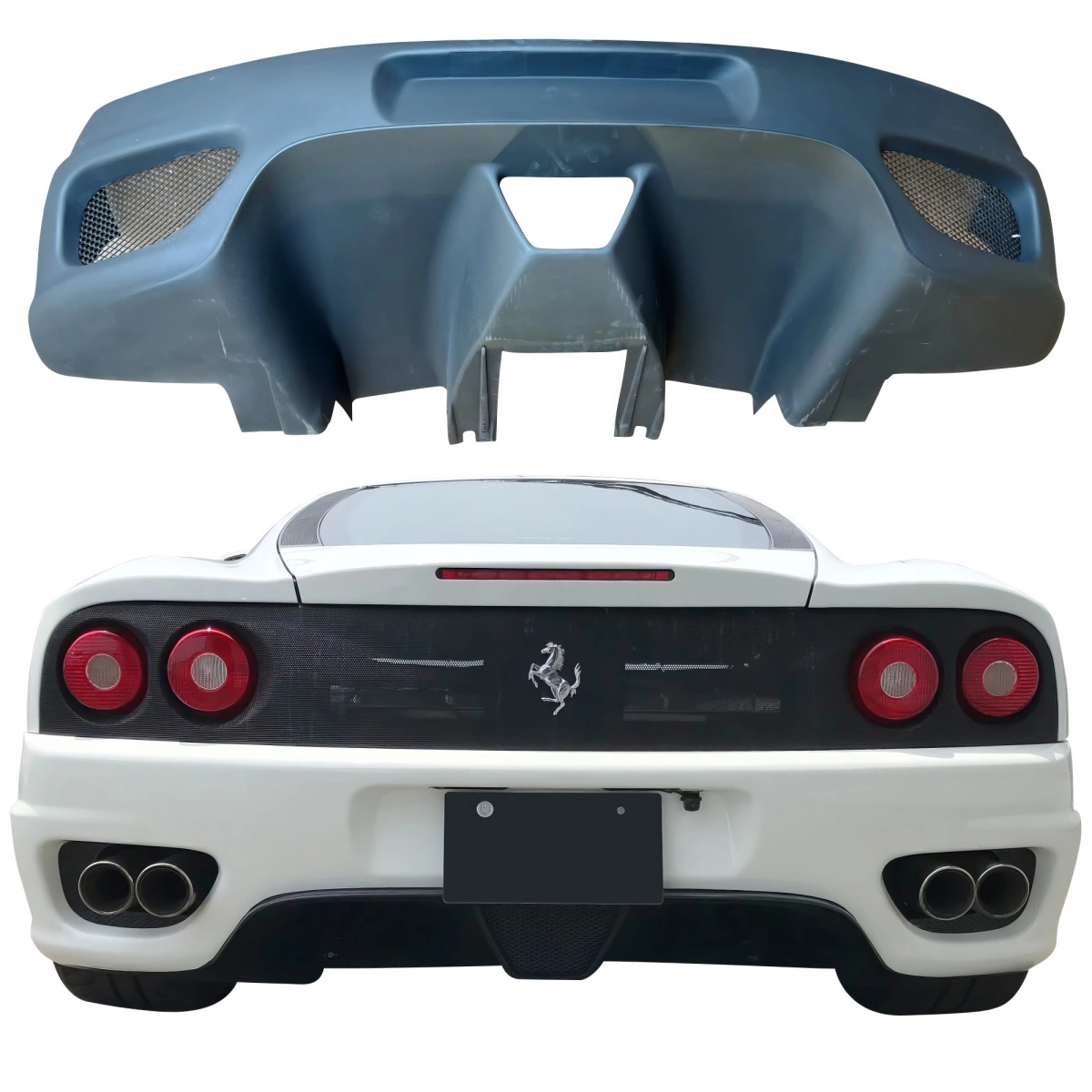 Modify your Ferrari 360 2000 with our Exterior/Rear Bumpers - 1