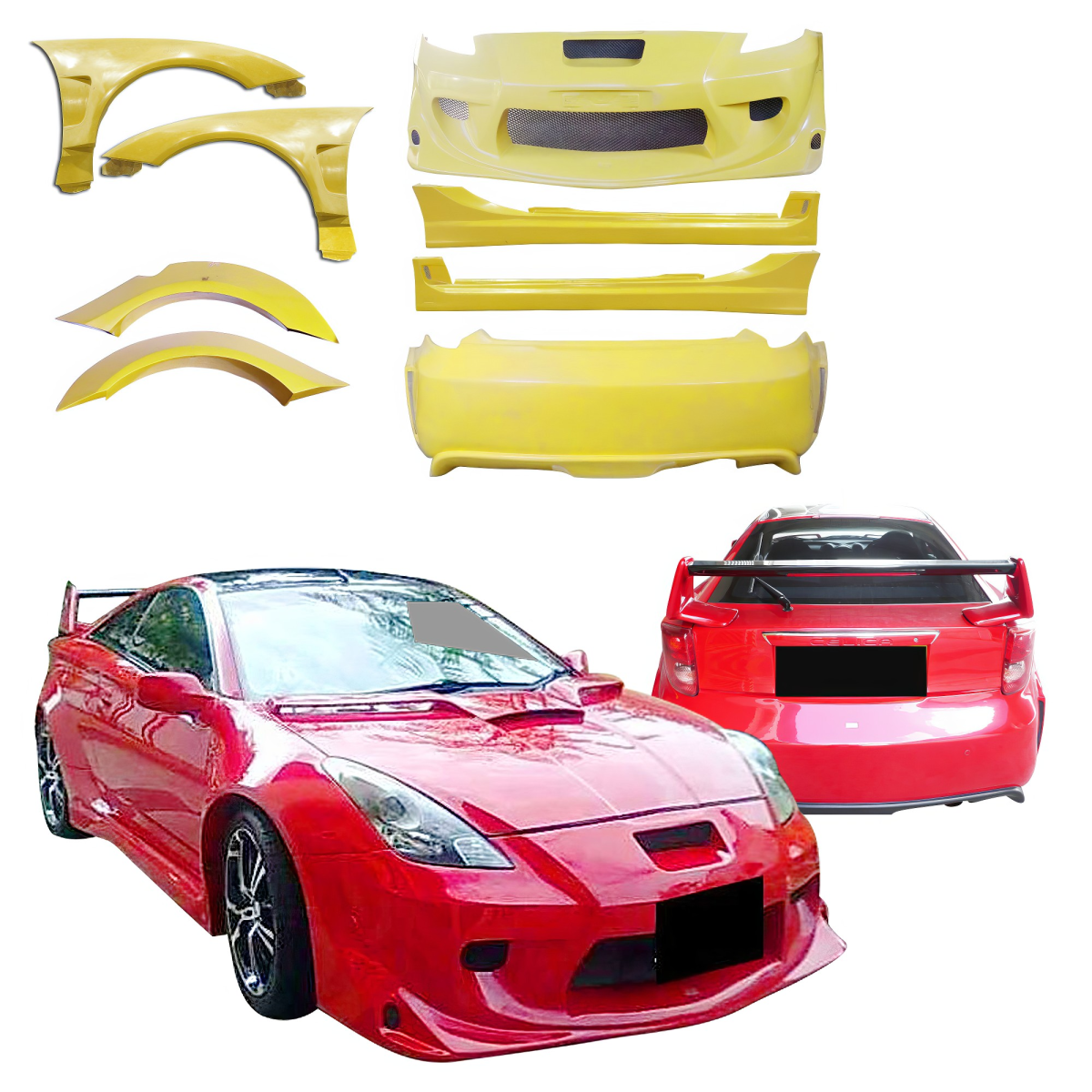 Modify your Toyota Celica 2000 with our Exterior/Complete Body Kits - 
