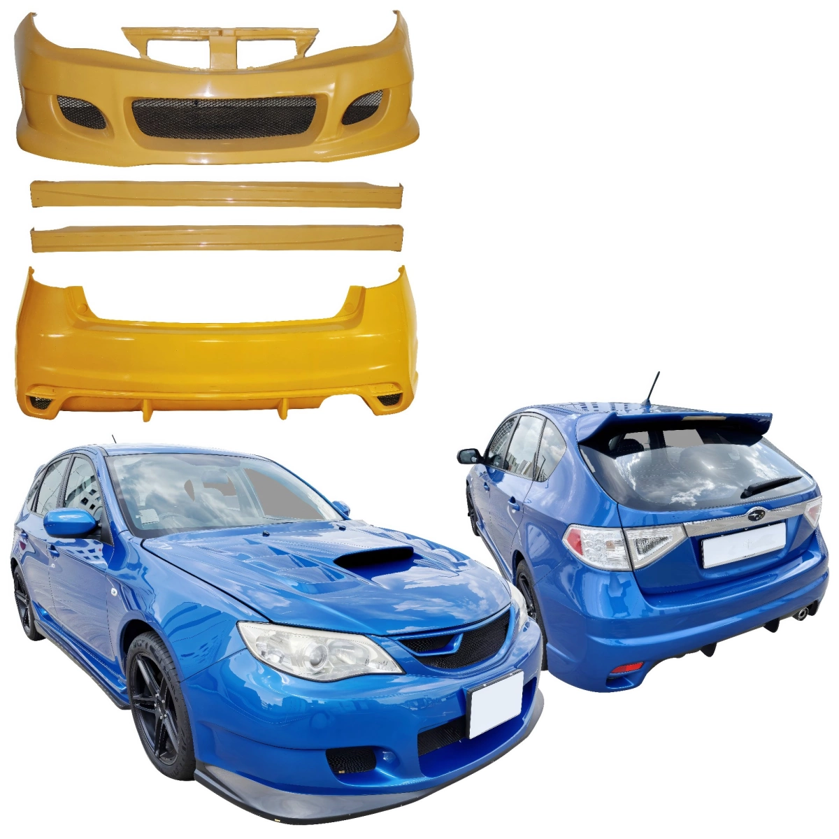 Modify your Subaru WRX 2011 with our Exterior/Complete Body Kits - 1