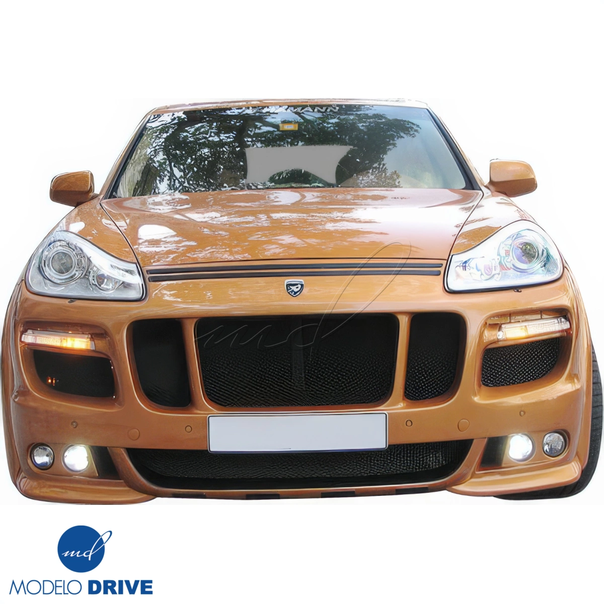 Modify your Porsche Cayenne 2008 with our Exterior/Front Bumpers - 5