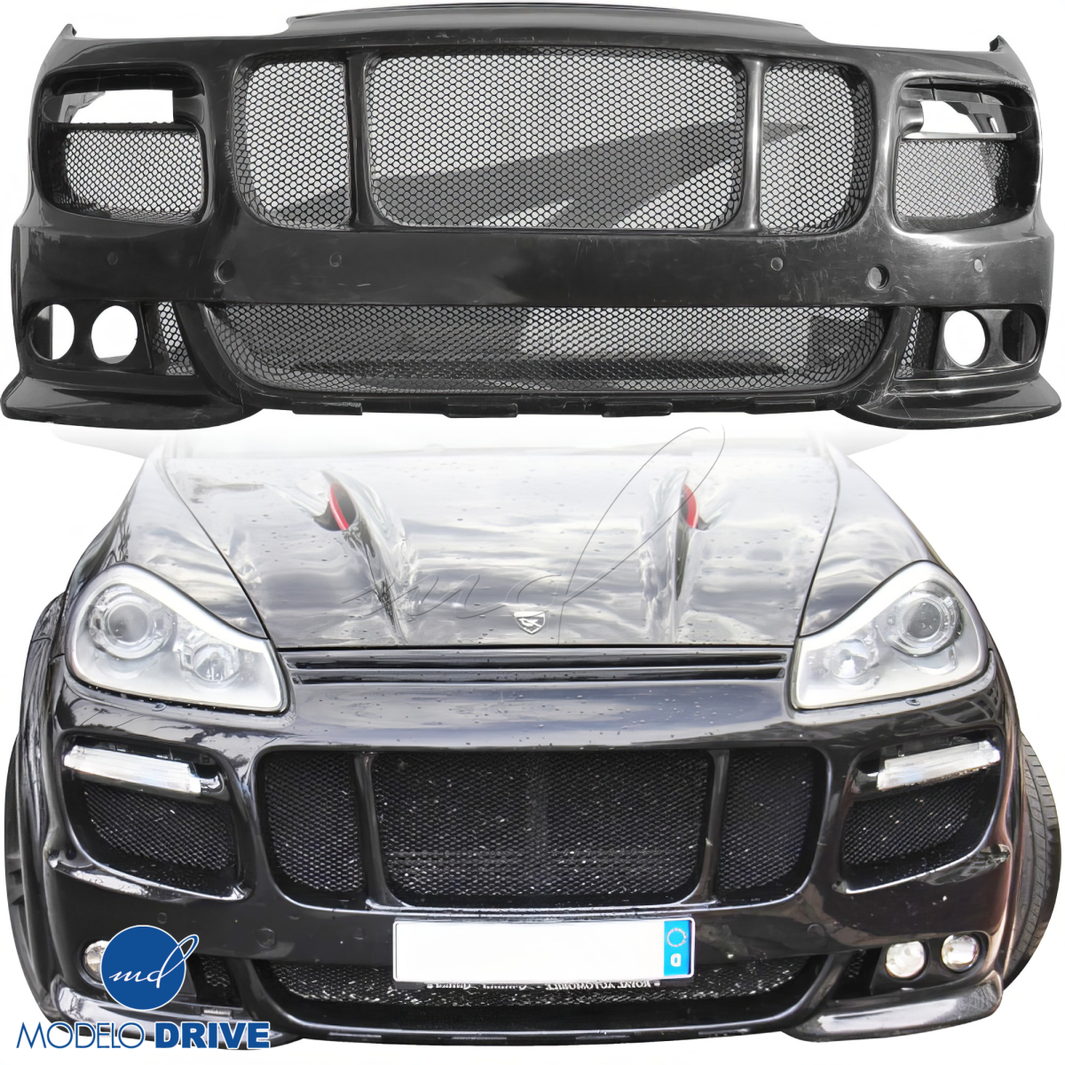 Modify your Porsche Cayenne 2008 with our Exterior/Front Bumpers or Lips - 