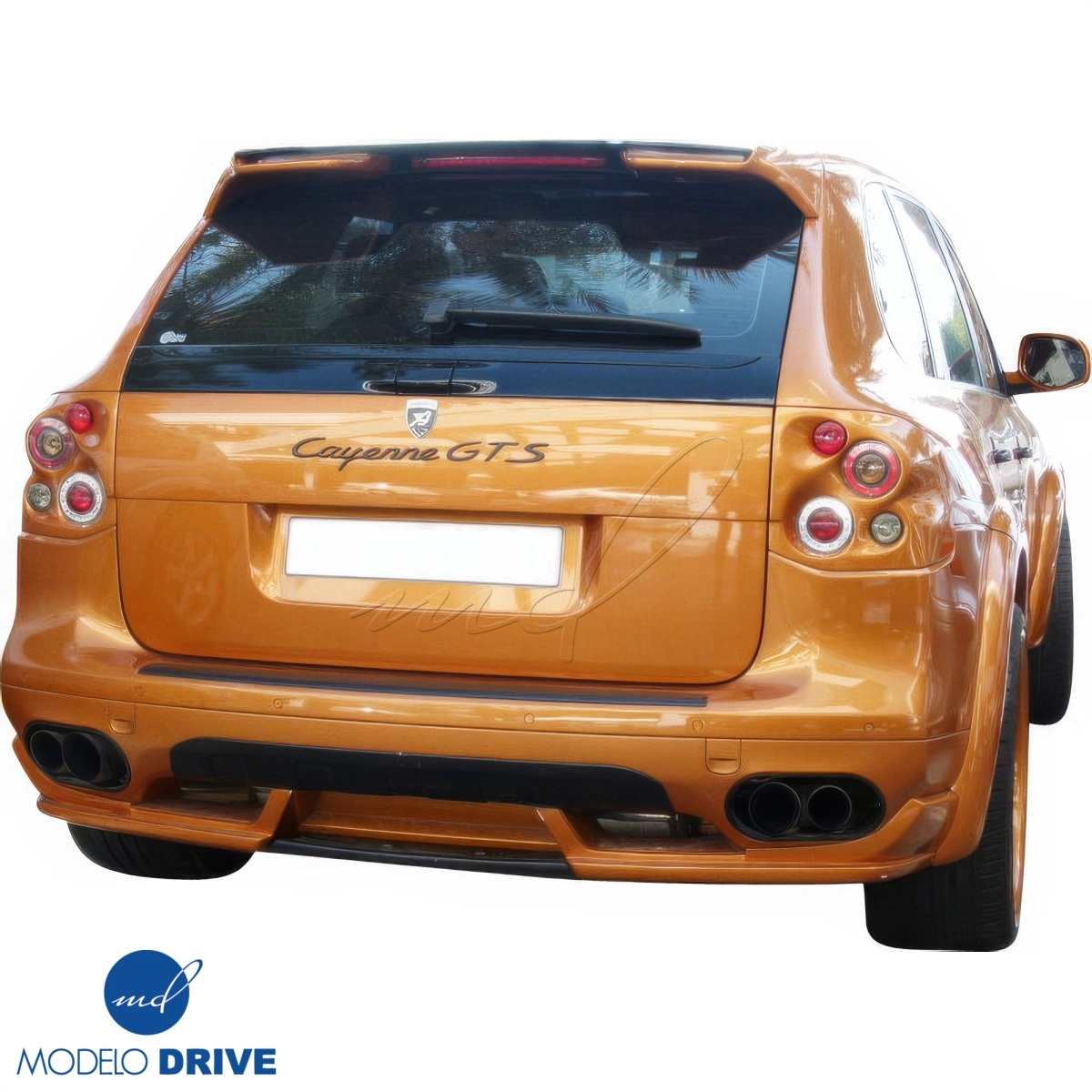 Modify your Porsche Cayenne 2008 with our Exterior/Rear Lips - 2
