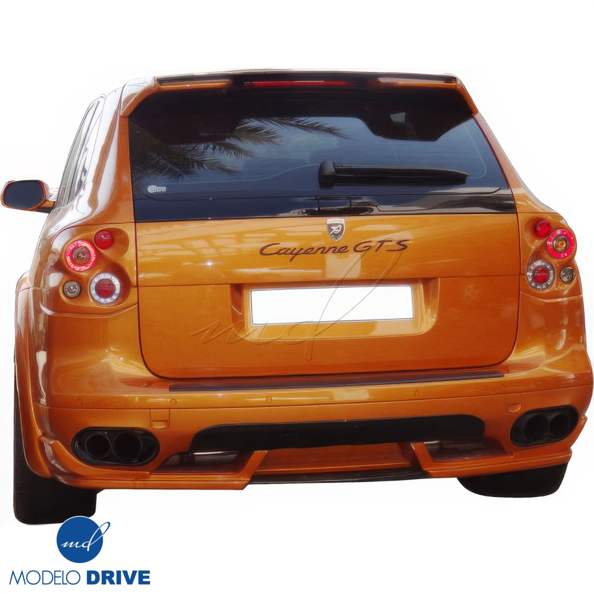 Modify your Porsche Cayenne 2008 with our Exterior/Rear Lips - 5