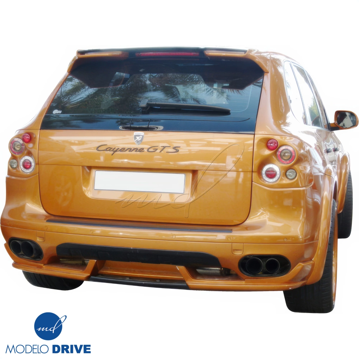 Modify your Porsche Cayenne 2008 with our Exterior/Rear Lips - 6