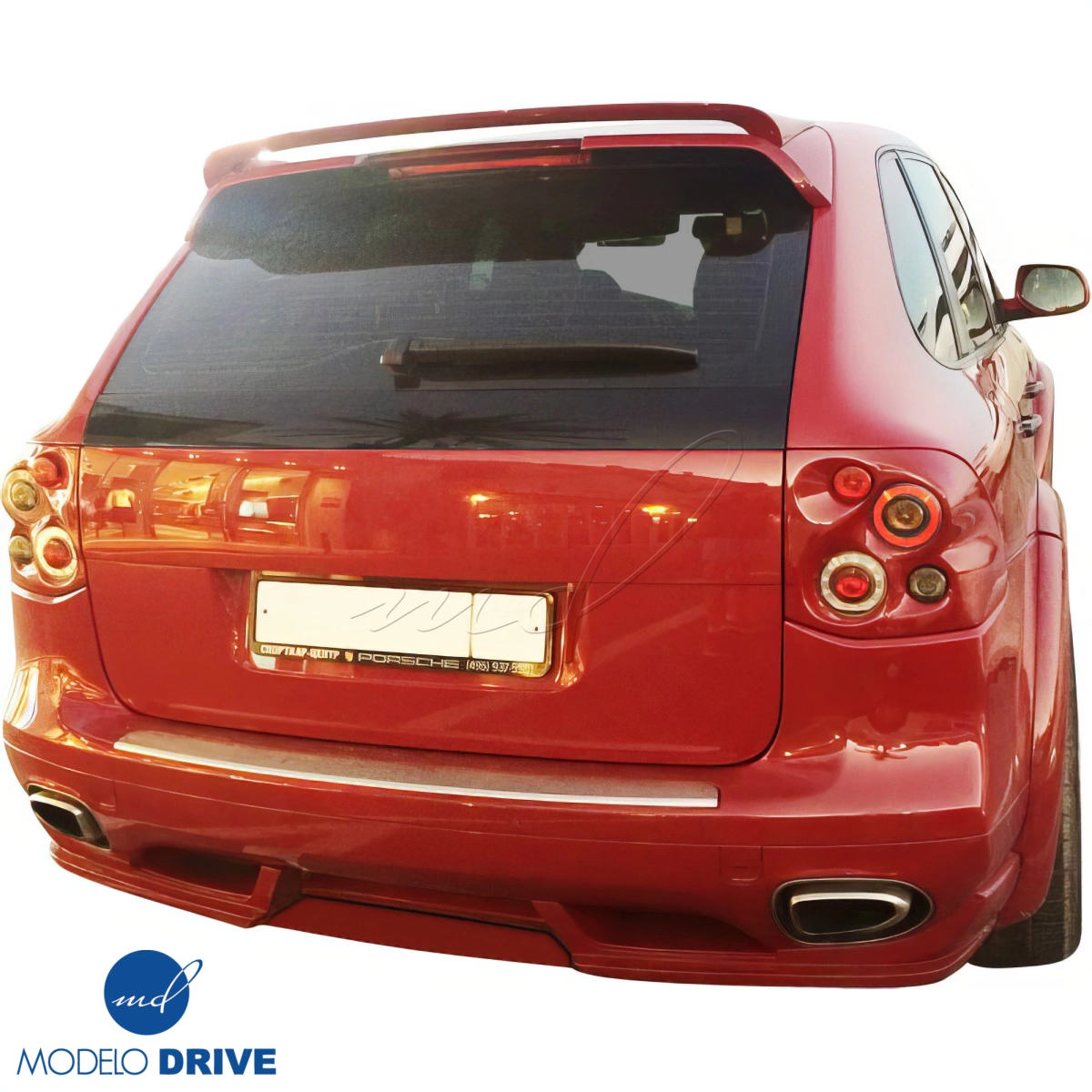 Modify your Porsche Cayenne 2008 with our Exterior/Rear Lips - 9