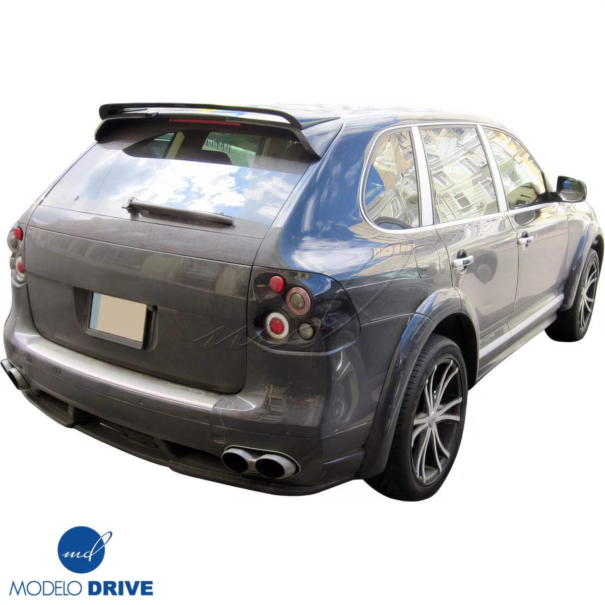 Modify your Porsche Cayenne 2008 with our Exterior/Rear Lips - 13