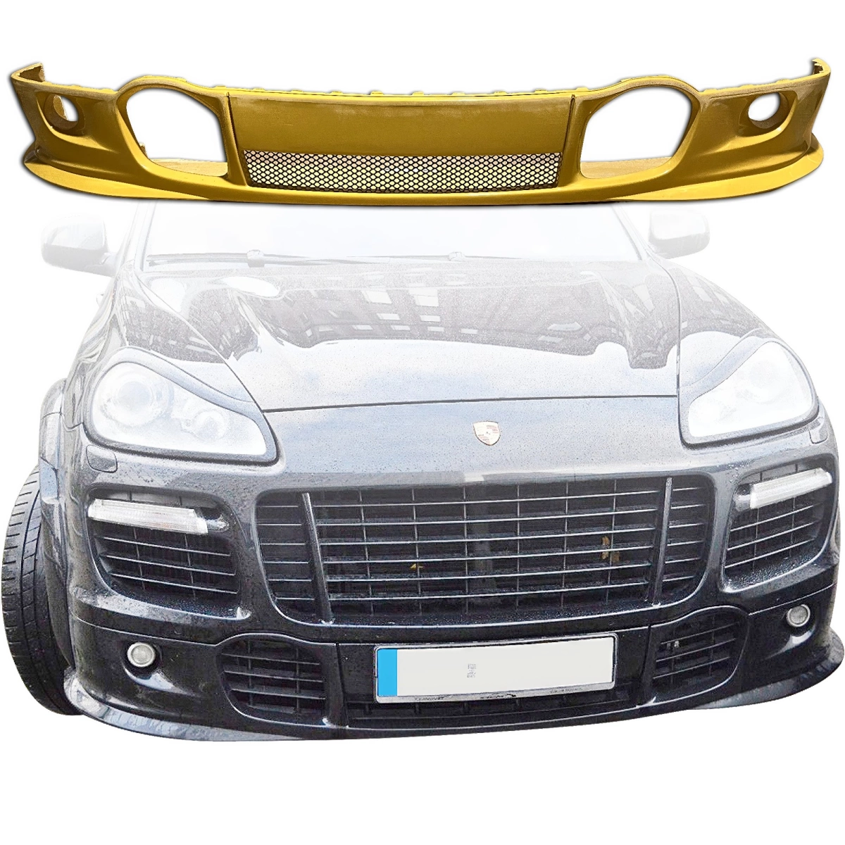 Modify your Porsche Cayenne 2008 with our Exterior/Front Lips - 7