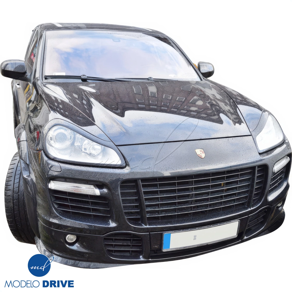Modify your Porsche Cayenne 2008 with our Exterior/Front Lips - 8