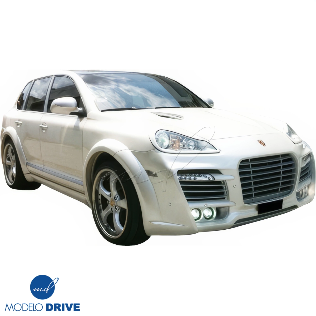 Modify your Porsche Cayenne 2008 with our Exterior/Front Bumpers - 2
